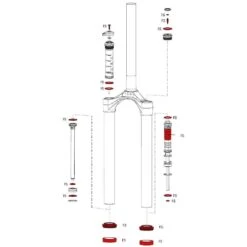 ROCKSHOX Service Kit, Full, Solo Air For Sektor - 11.4018.017.000 -ROCKSHOX Salgsbutik 185221 00 d 339118