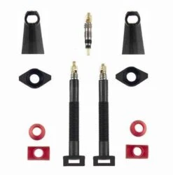 Tubeless Ventil Carbon Barbieri FV 35 Mm - 2 Stk - Sort - AD/CARB35 -ROCKSHOX Salgsbutik 2 valvole tubeless in carbonio 35mm 6g