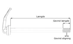 RockShox Maxle Ultimate Stikaksel 142mm / ø12 (M12x1,75) Thru Bolt - Alu - 00.4318.005.009