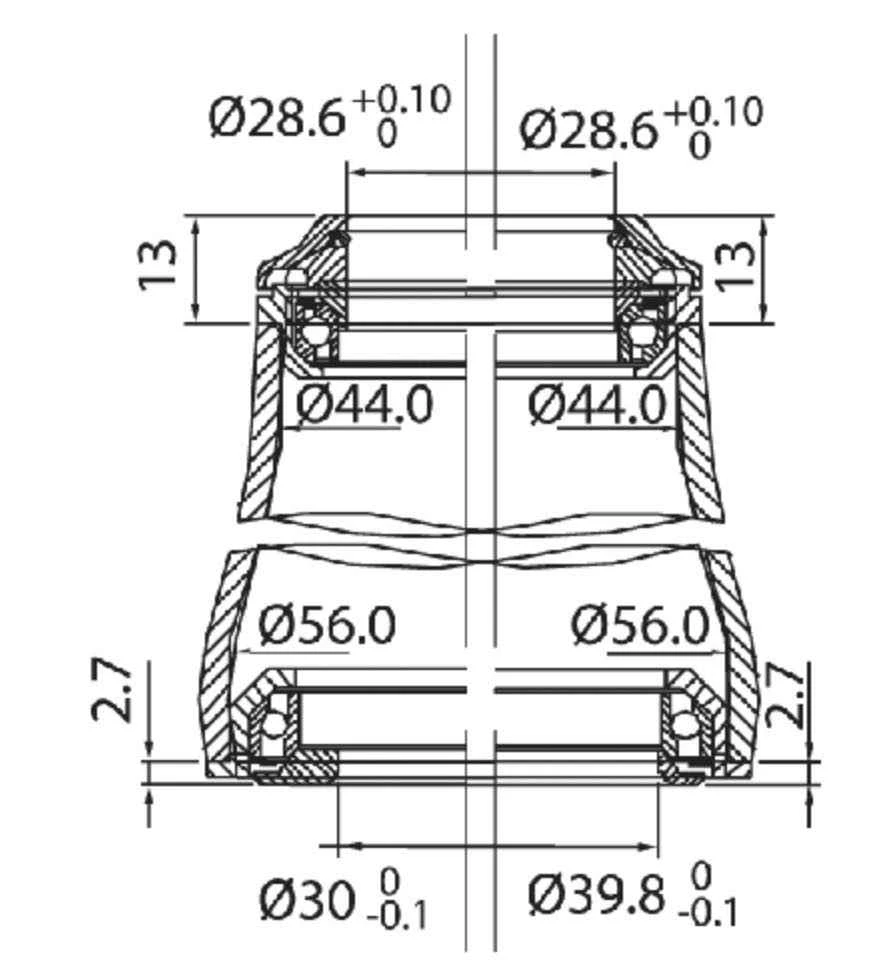 Styrfitting Token 1-1/8" - 1,5" - TOKEN TK015B 5 Styrfitting Token 1-1/8" - 1,5" - TOKEN TK015B - Billede 3