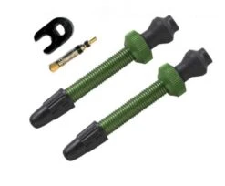 Tubeless Ventil Barbieri FV 45 Mm - 2 Stk - Grøn - AD/PRE45GRE