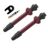 Tubeless Ventil Barbieri FV 45 Mm - 2 Stk - Rød - AD/PRE45RED -ROCKSHOX Salgsbutik valve red